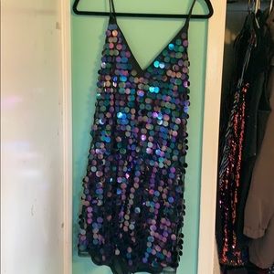 Sequins sparkle shift dress NWT